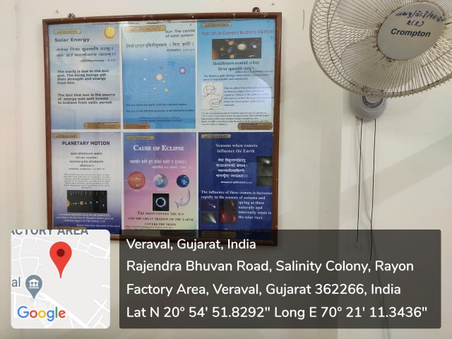 Science in Sanskrit Poster @ Registrar Office